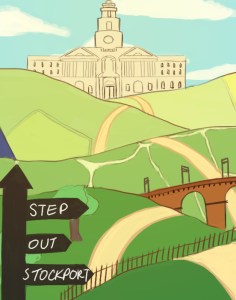 step out stockport sketch 1